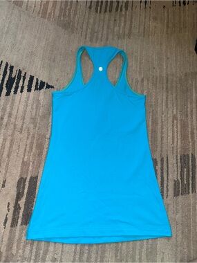 lululemon athletica Bright Turquoise Racerback Tank